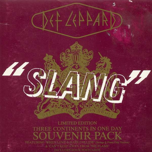 1996 - Slang (UK Limited Edition Paper Sleeve)